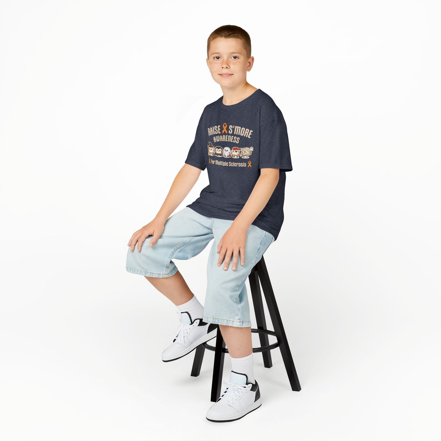 Raise S'more Awareness | Kids Tee, Fundraising Tee, Supportive Apparel, Fun T-Shirt