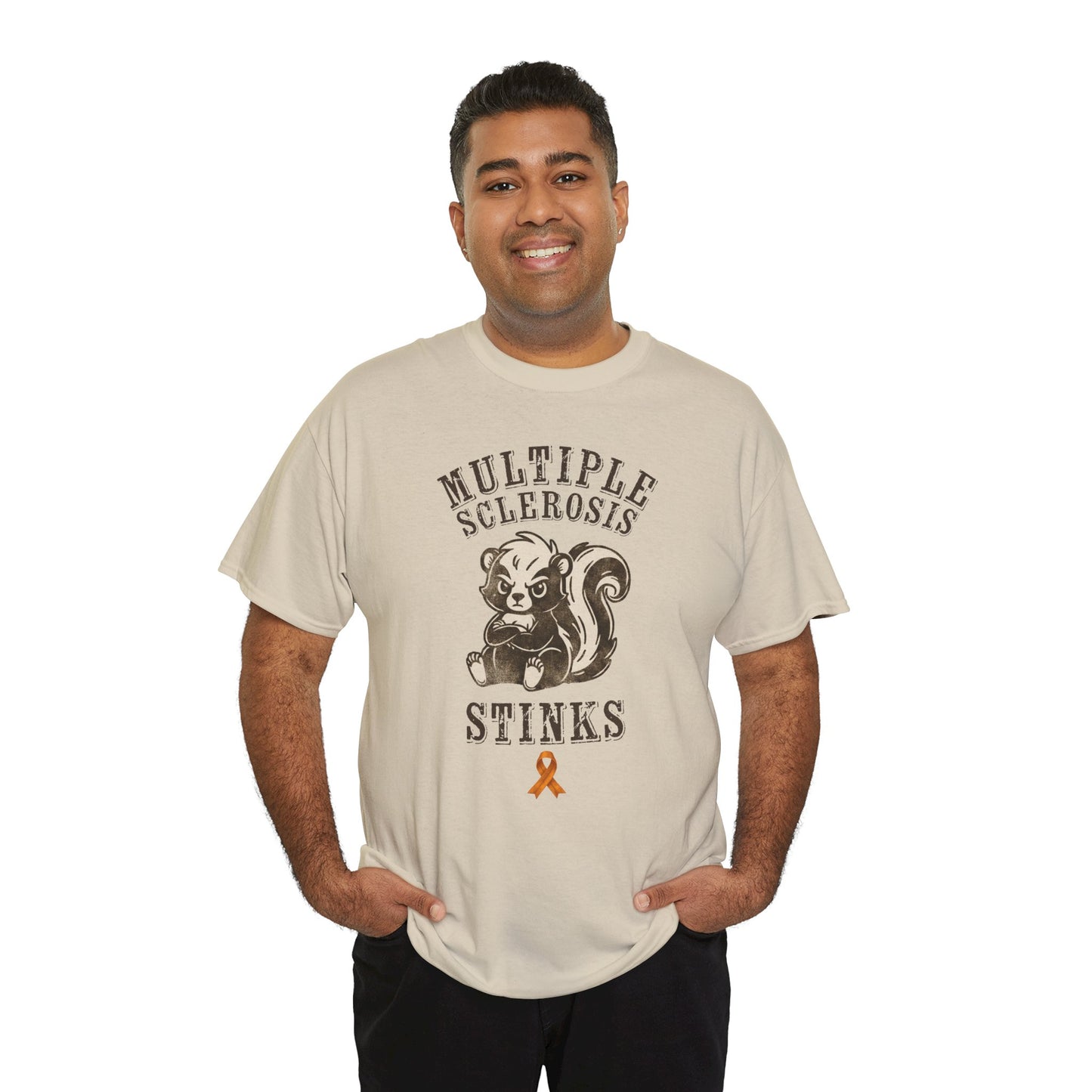 MS Stinks Skunk Vintage Tee - MS Stinks Design