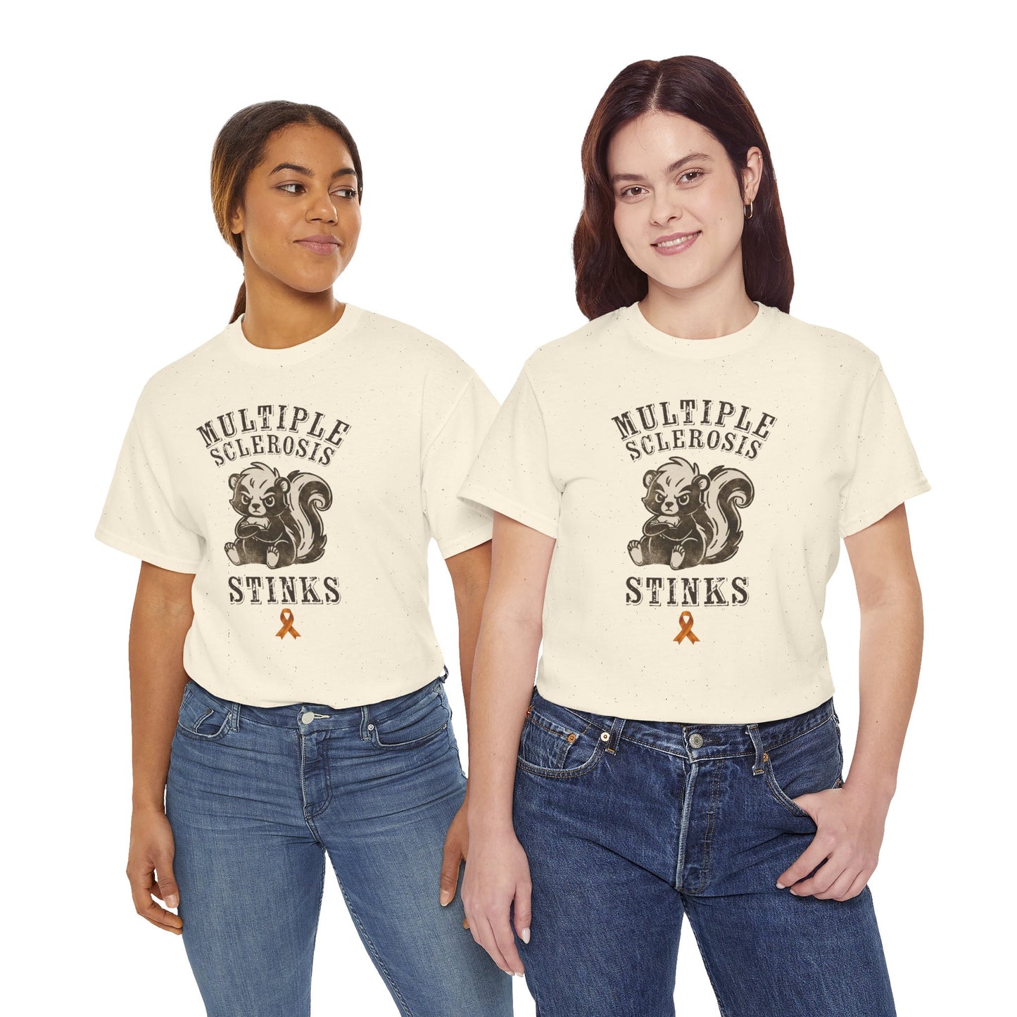 MS Stinks Skunk Vintage Tee - MS Stinks Design