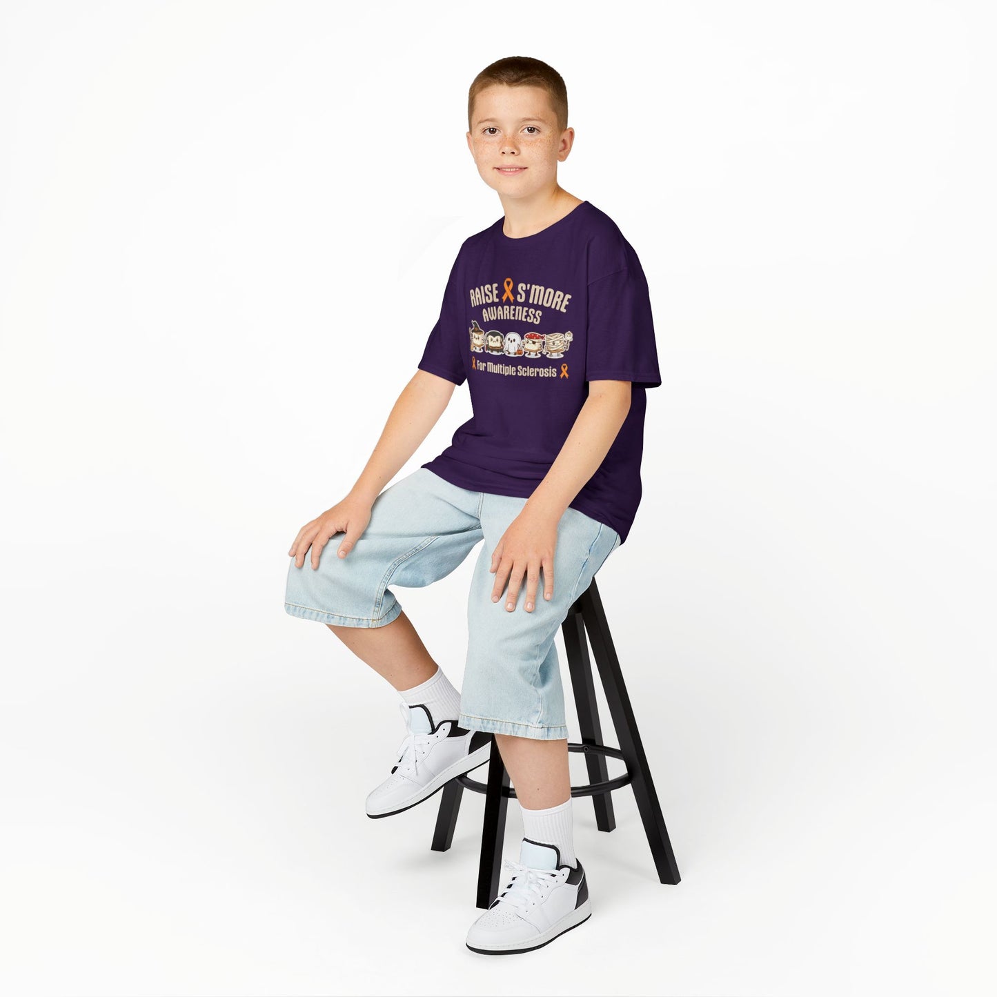 Raise S'more Awareness | Kids Tee, Fundraising Tee, Supportive Apparel, Fun T-Shirt