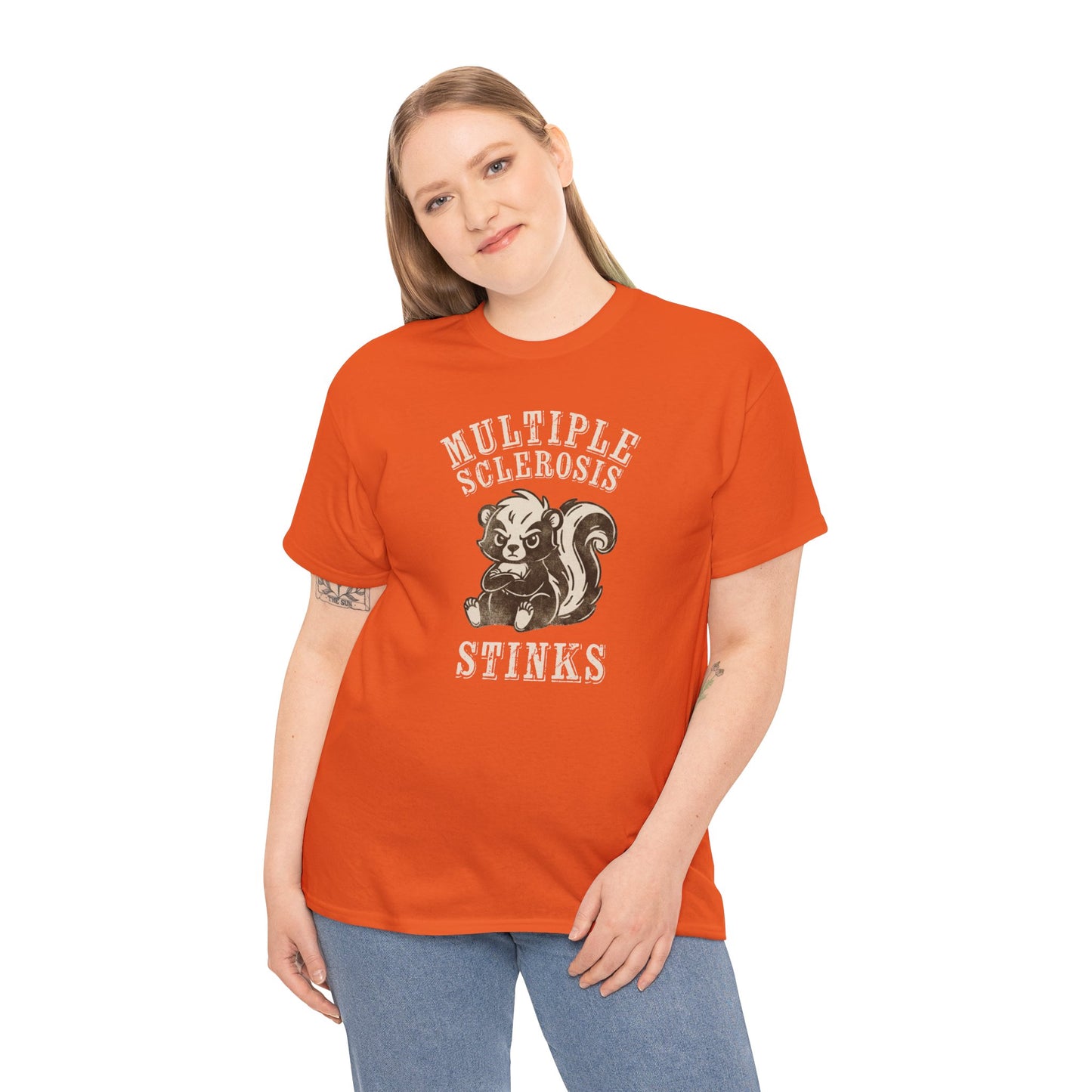 MS Stinks Skunk Vintage Tee - MS Stinks Design