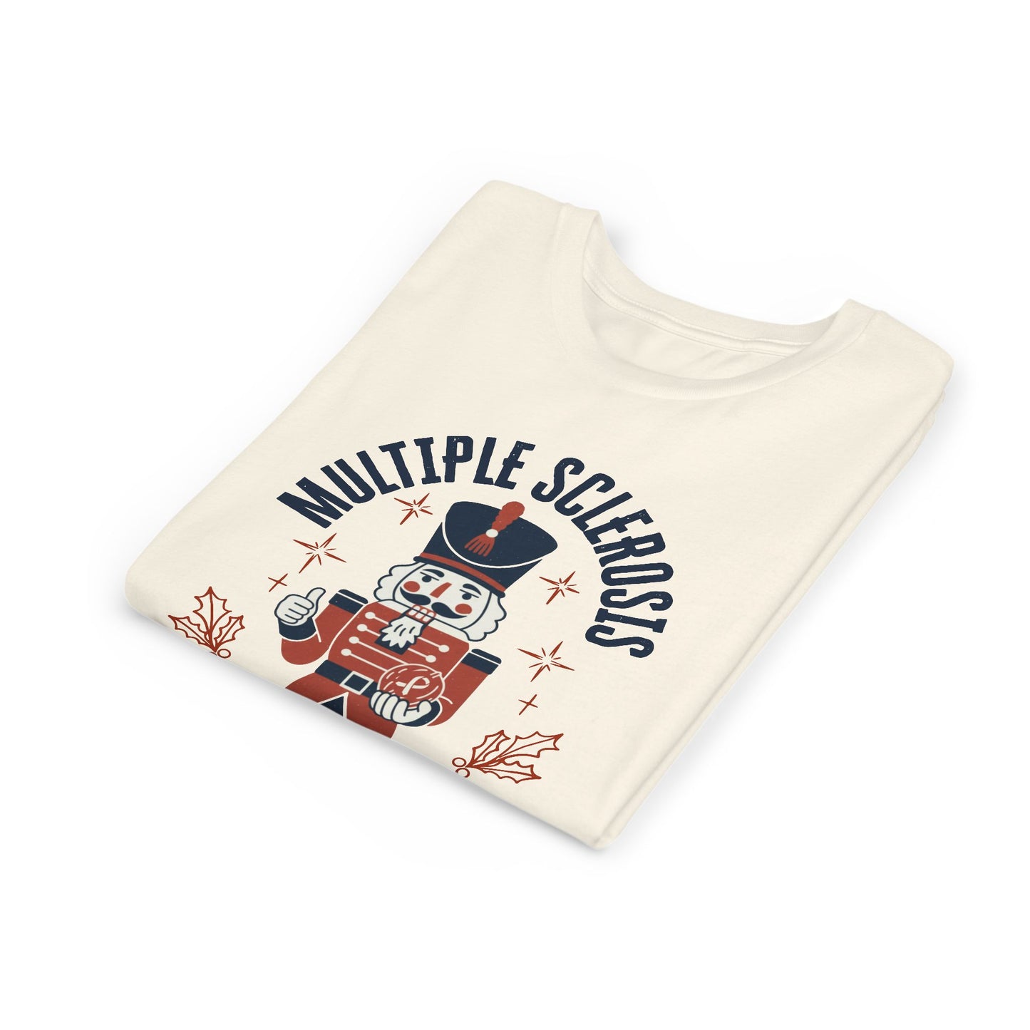 Youth "Crackn' For a Cure" Holiday Short Sleeve Tee for MS Awareness