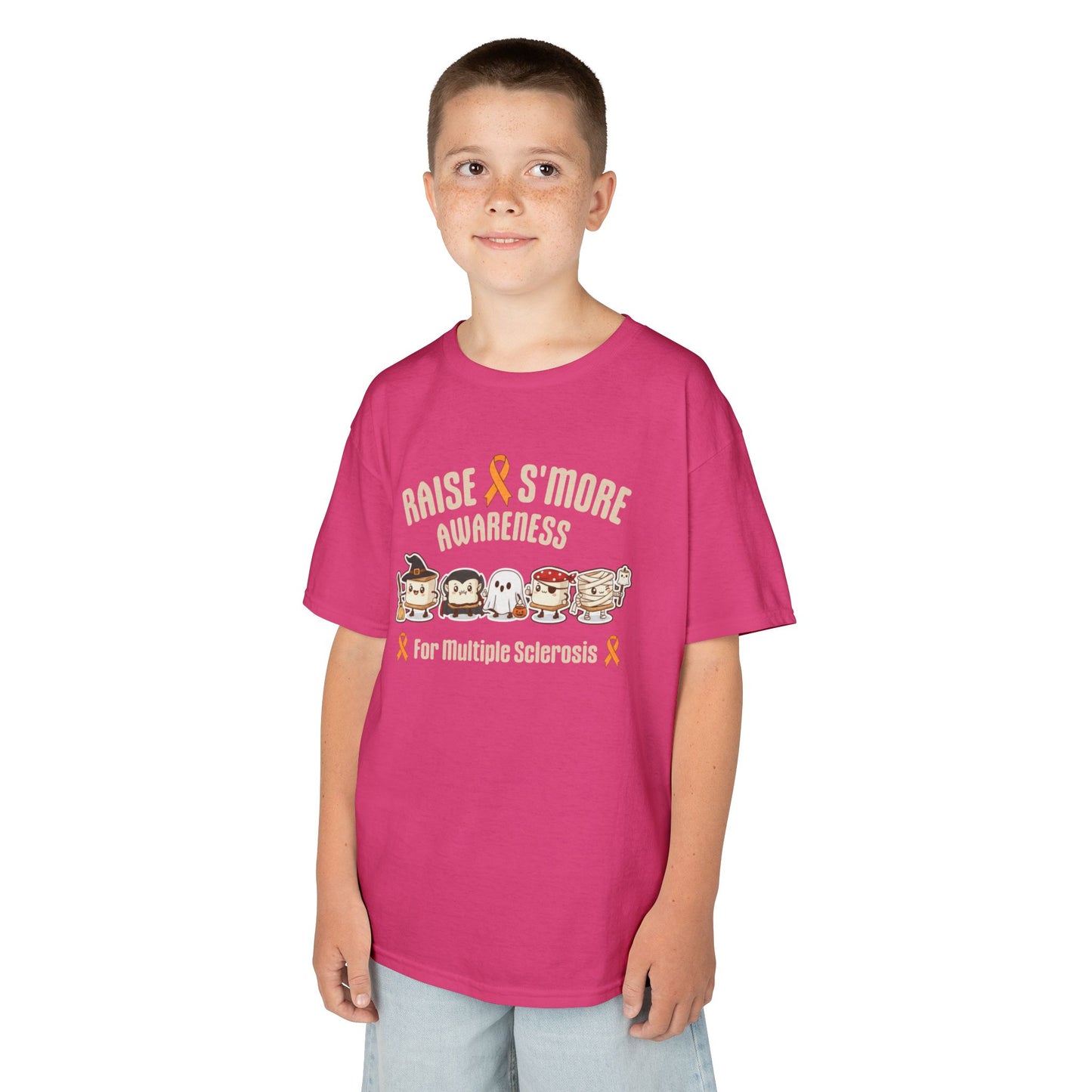 Raise S'more Awareness | Kids Tee, Fundraising Tee, Supportive Apparel, Fun T-Shirt