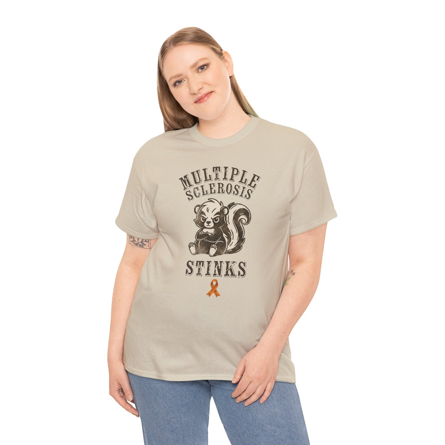 MS Stinks Skunk Vintage Tee - MS Stinks Design