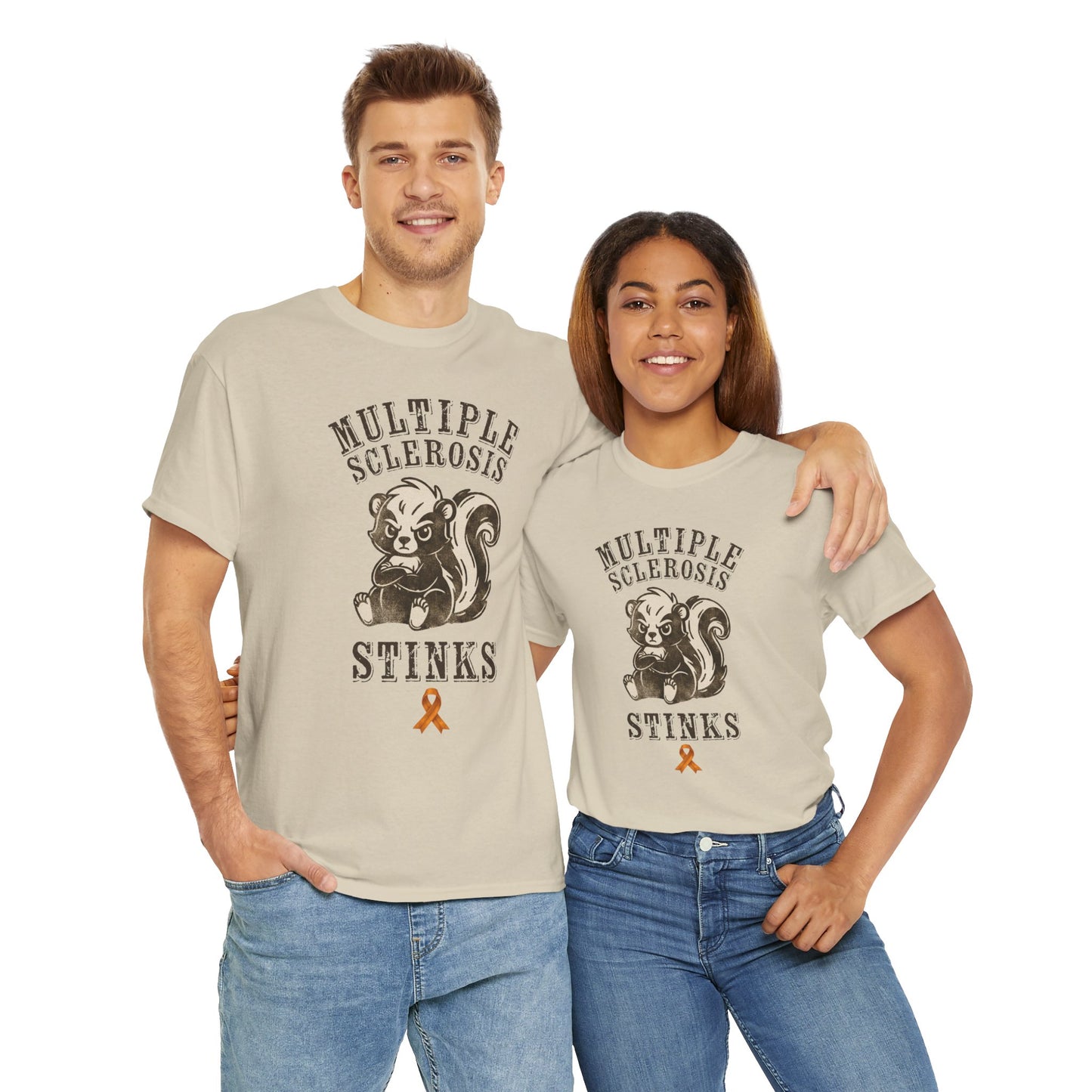 MS Stinks Skunk Vintage Tee - MS Stinks Design
