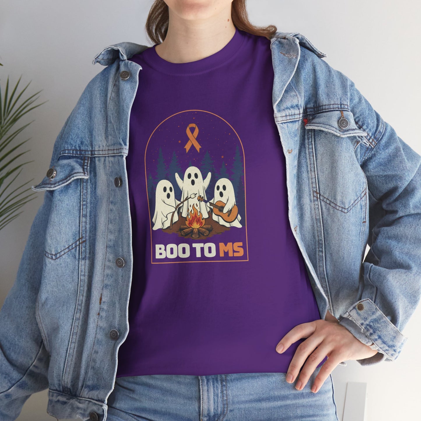 Cute Boo to MS Unisex Tee | Halloween Multiple Sclerosis Awareness T-Shirt