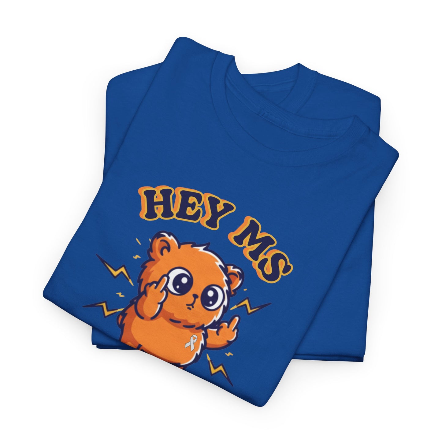 Hey MS Cute Cartoon Tee | Funny T-Shirt Funny Adult Casual Unisex, Gift for Friends, Everyday Wear, Hey Ms Design