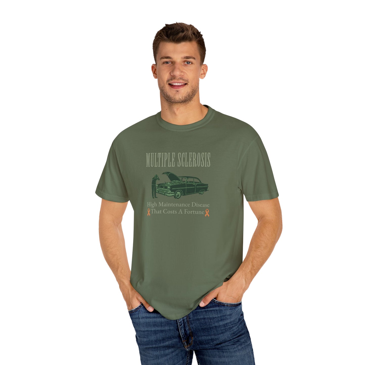 MS Awareness Unisex T-shirt - High Maintenance Disease for Car Lovers