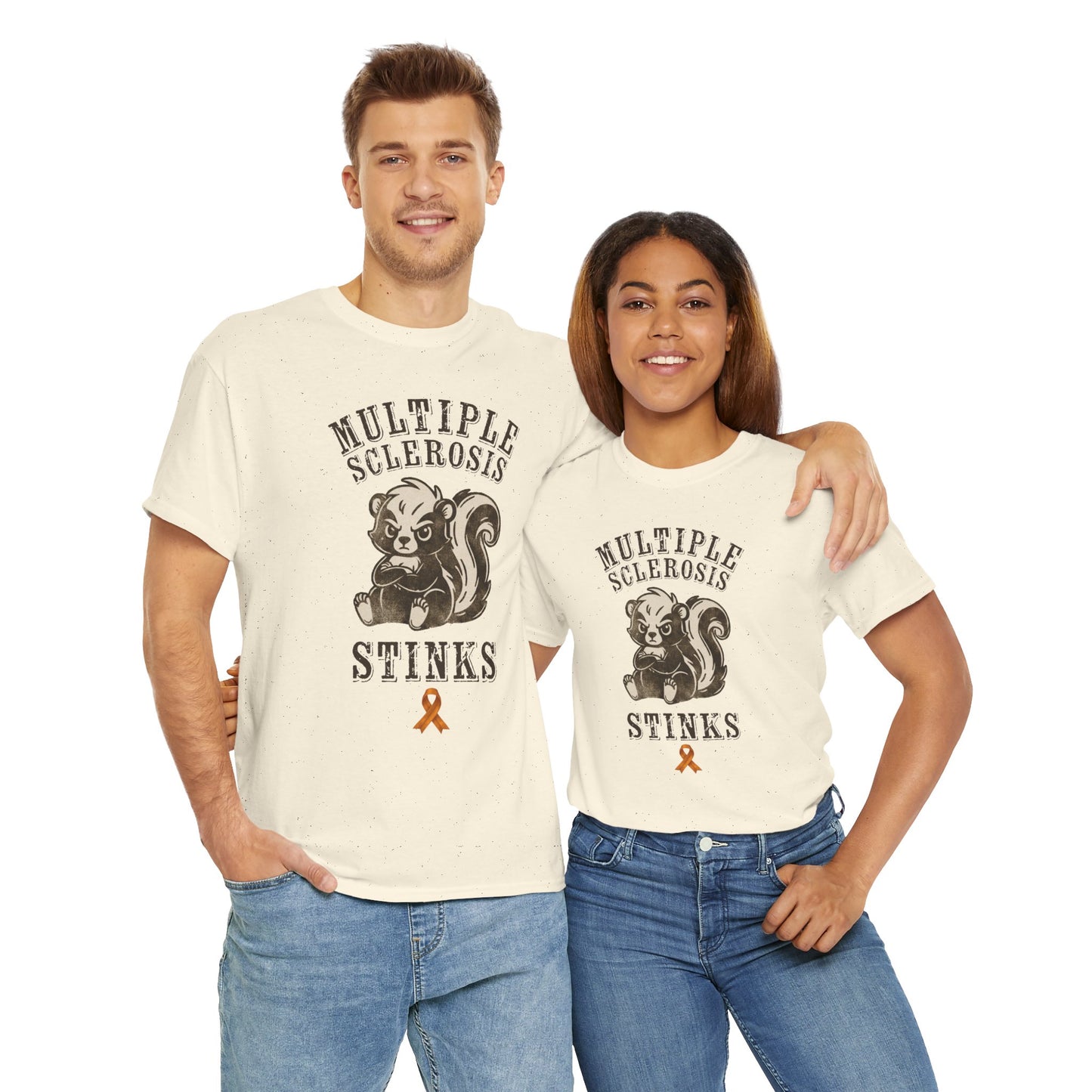 MS Stinks Skunk Vintage Tee - MS Stinks Design