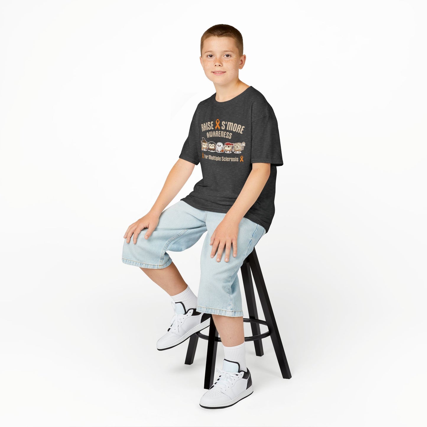 Raise S'more Awareness | Kids Tee, Fundraising Tee, Supportive Apparel, Fun T-Shirt