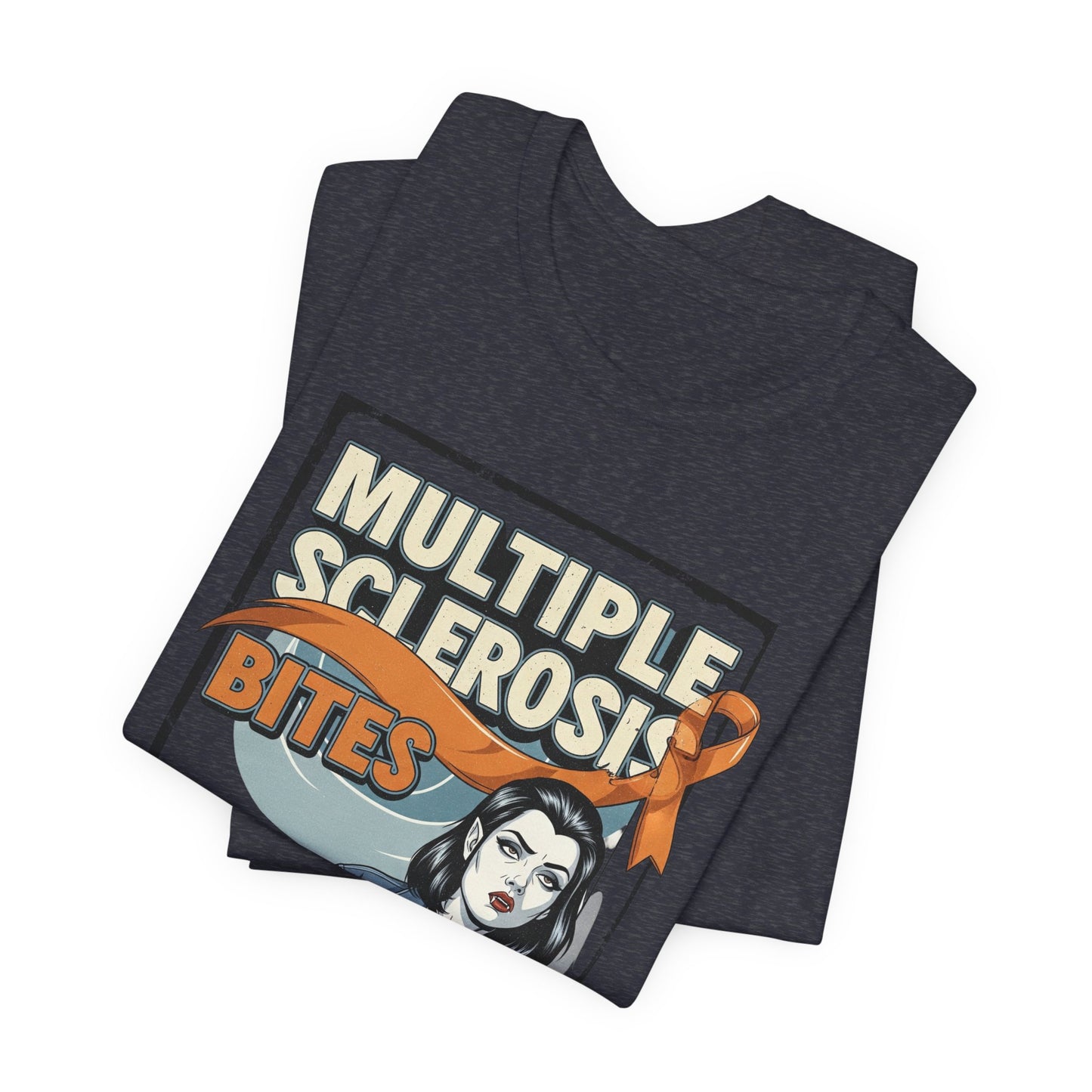 "Multiple Sclerosis Bites" Unisex T-shirt for MS Awareness