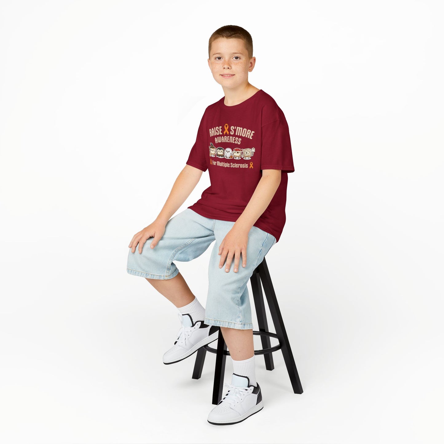 Raise S'more Awareness | Kids Tee, Fundraising Tee, Supportive Apparel, Fun T-Shirt