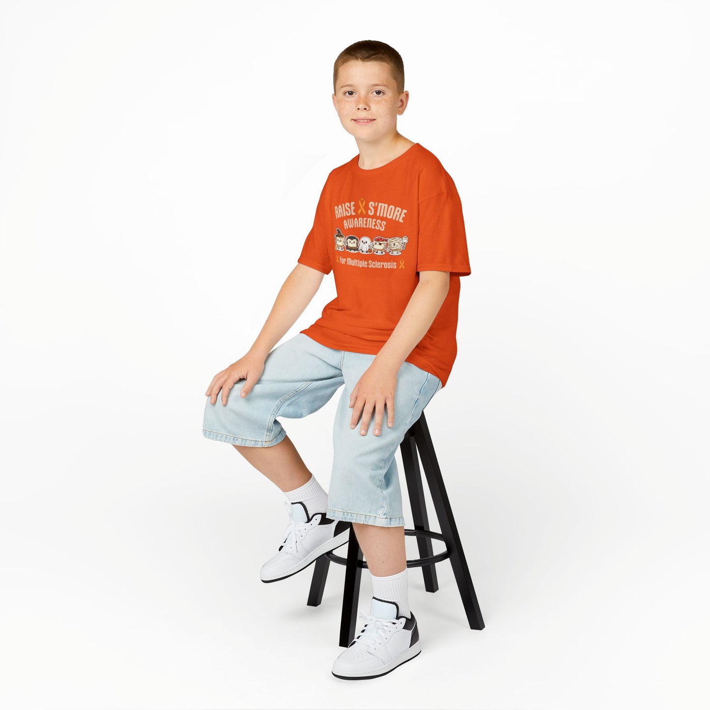 Raise S'more Awareness | Kids Tee, Fundraising Tee, Supportive Apparel, Fun T-Shirt