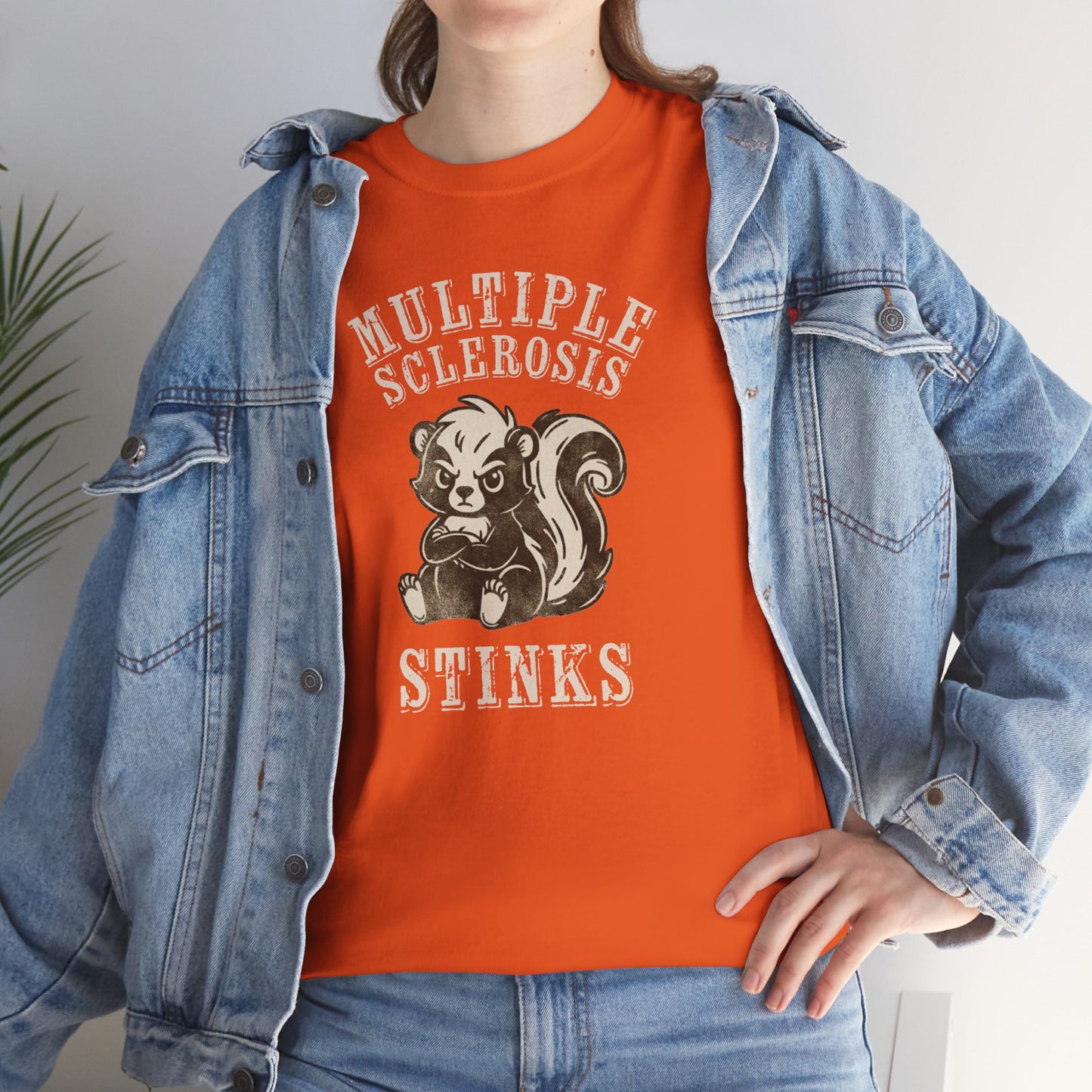 MS Stinks Skunk Vintage Tee - MS Stinks Design