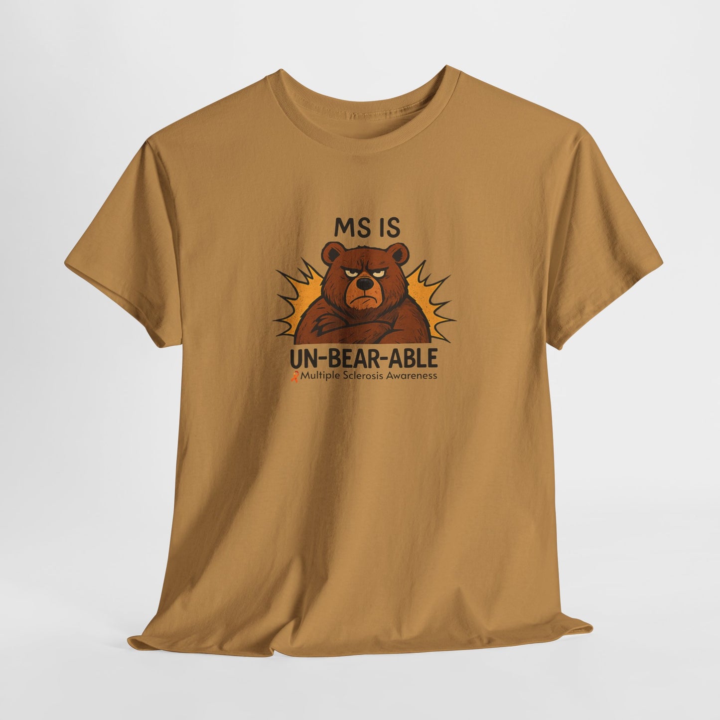 Punny MS is Un-Bear-Able T-shirt for Multiple Sclerosis Awareness