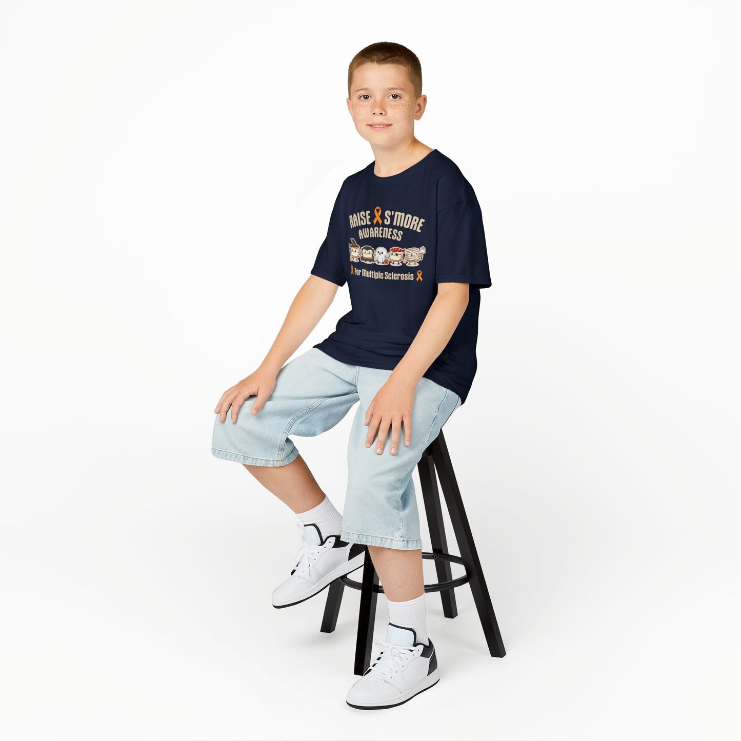 Raise S'more Awareness | Kids Tee, Fundraising Tee, Supportive Apparel, Fun T-Shirt