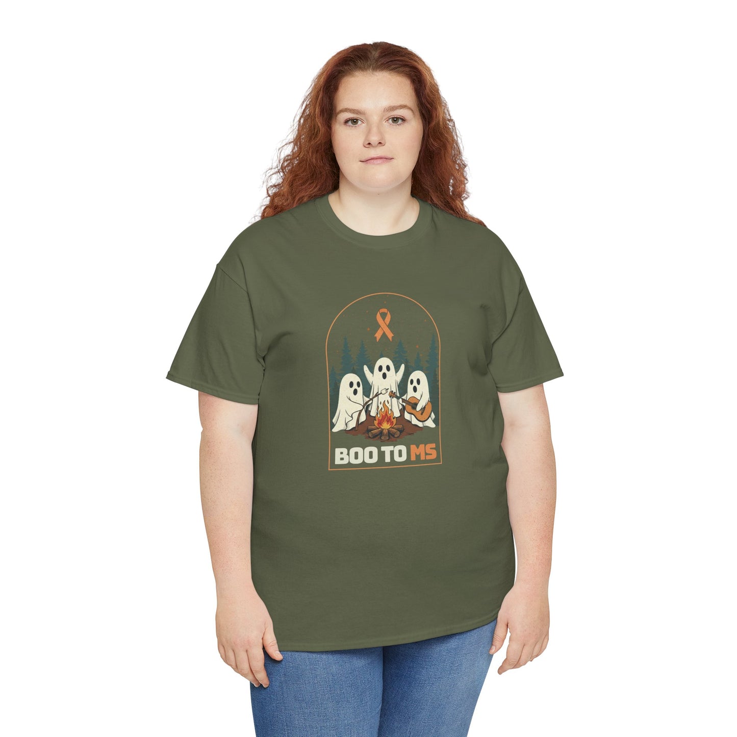 Cute Boo to MS Unisex Tee | Halloween Multiple Sclerosis Awareness T-Shirt