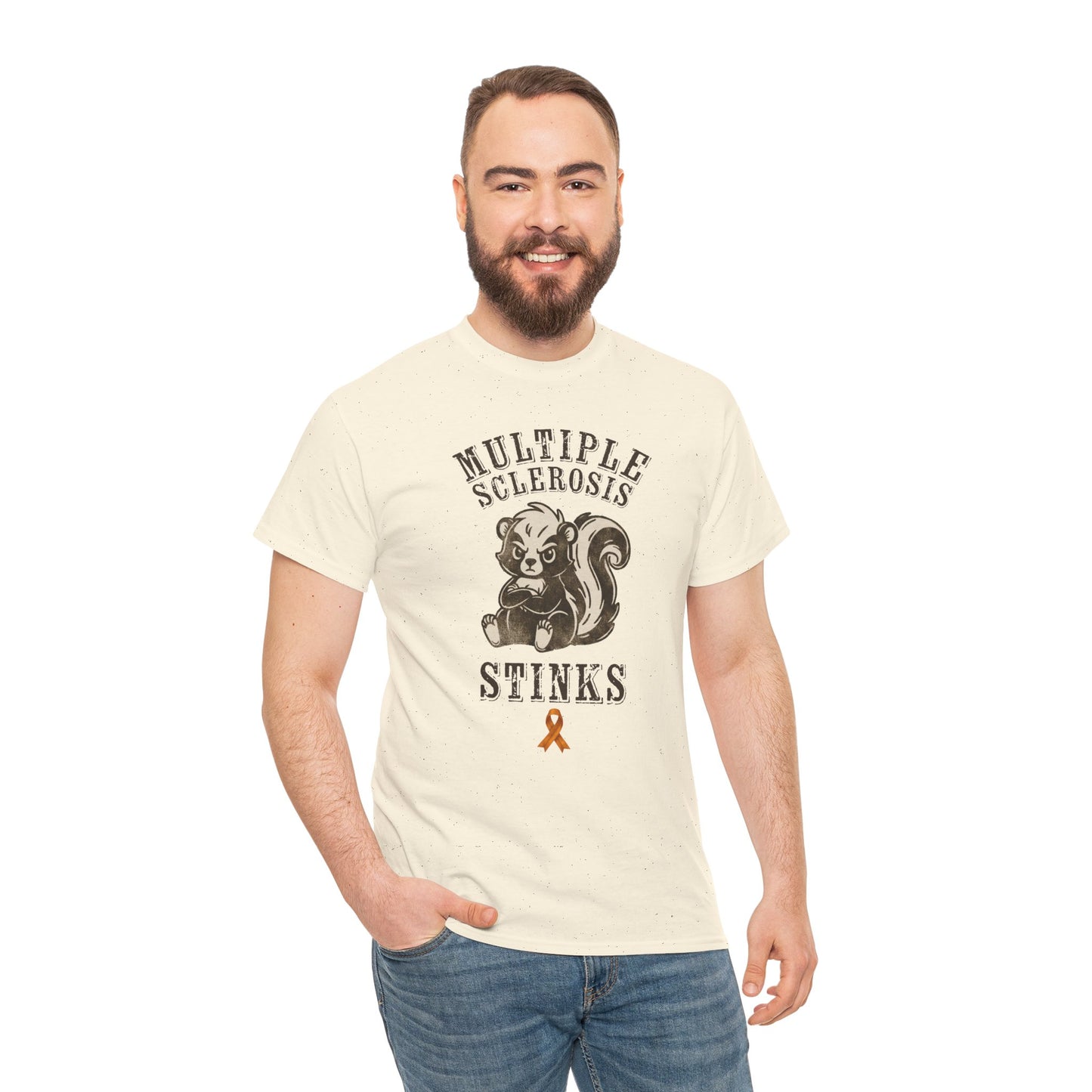MS Stinks Skunk Vintage Tee - MS Stinks Design