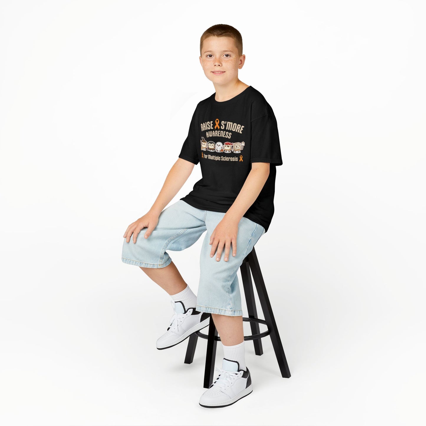 Raise S'more Awareness | Kids Tee, Fundraising Tee, Supportive Apparel, Fun T-Shirt
