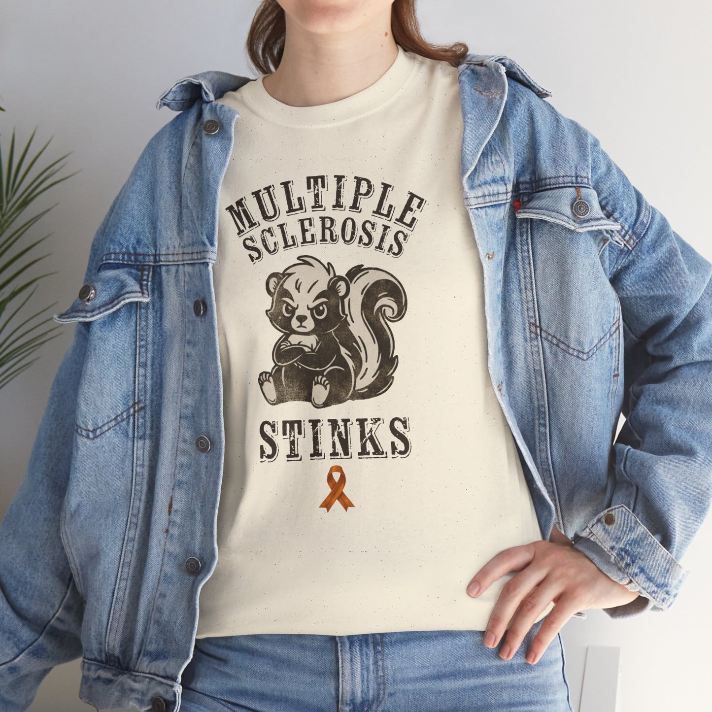 MS Stinks Skunk Vintage Tee - MS Stinks Design