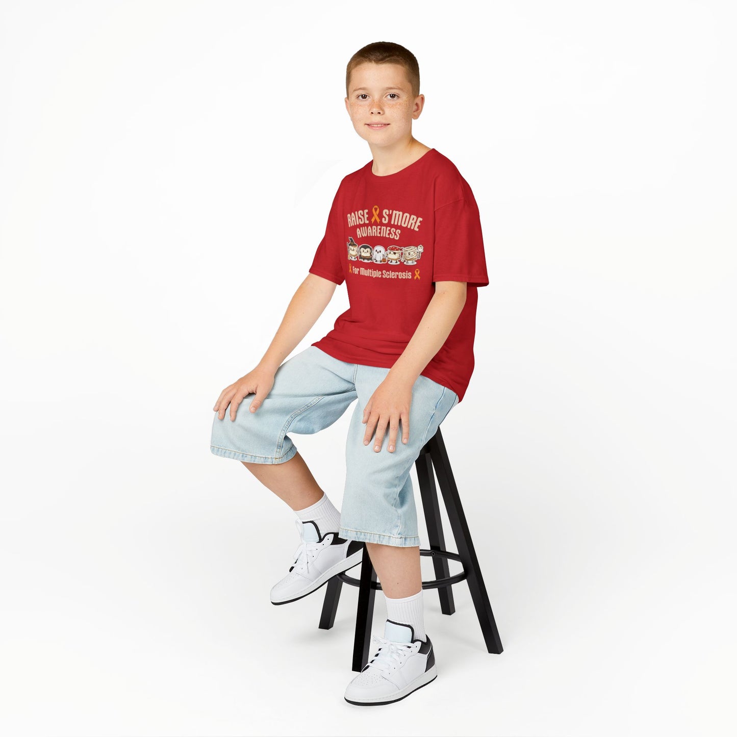 Raise S'more Awareness | Kids Tee, Fundraising Tee, Supportive Apparel, Fun T-Shirt