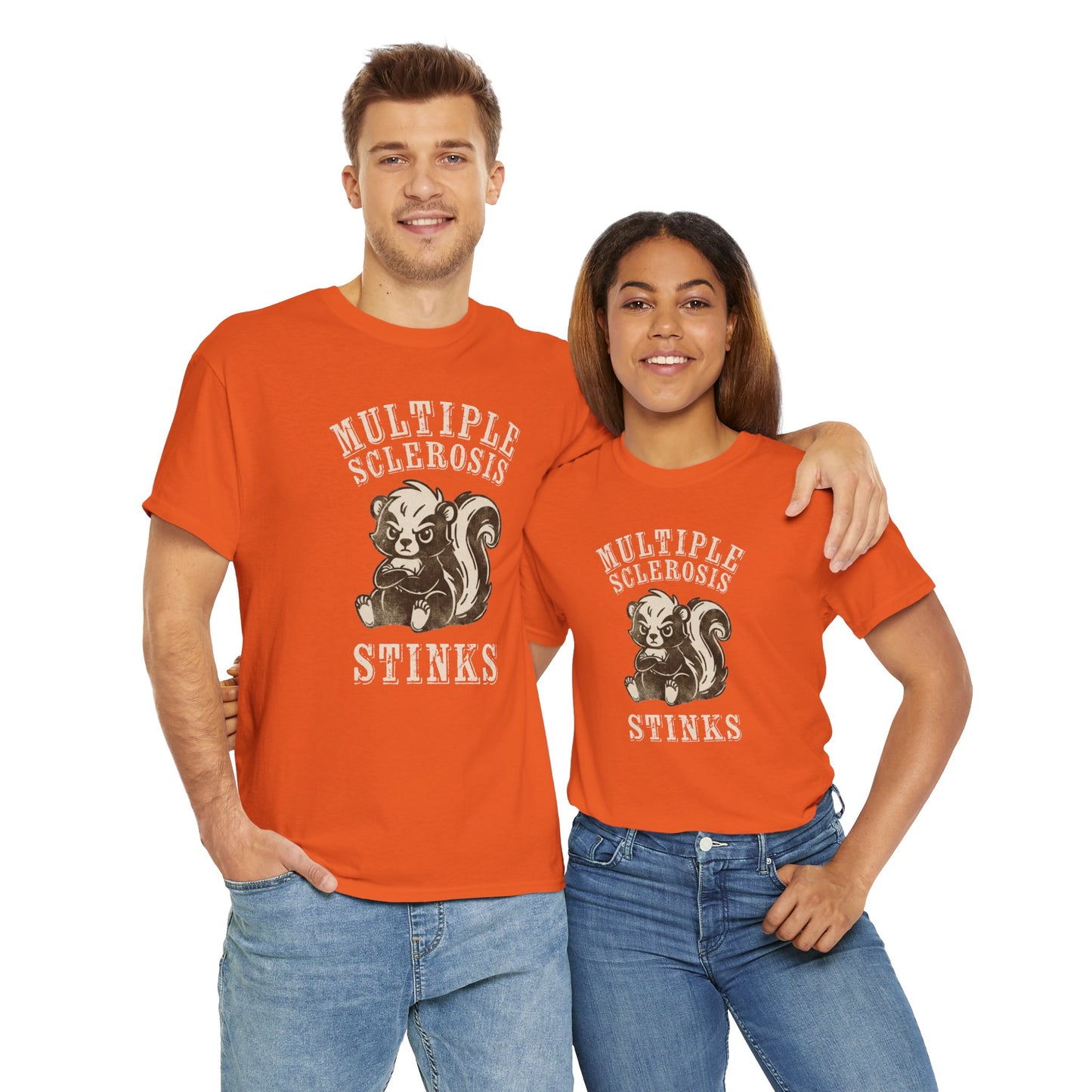 MS Stinks Skunk Vintage Tee - MS Stinks Design