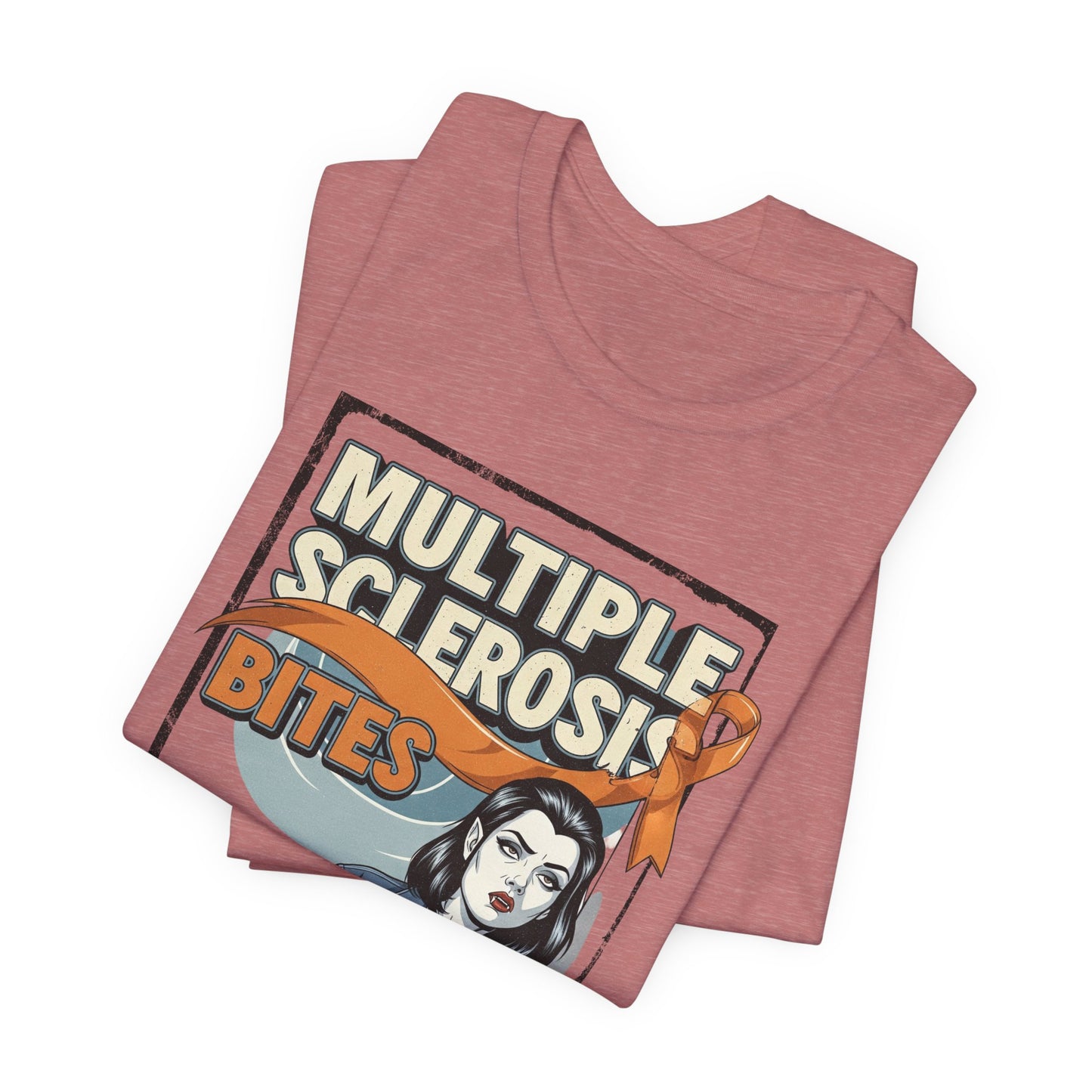"Multiple Sclerosis Bites" Unisex T-shirt for MS Awareness