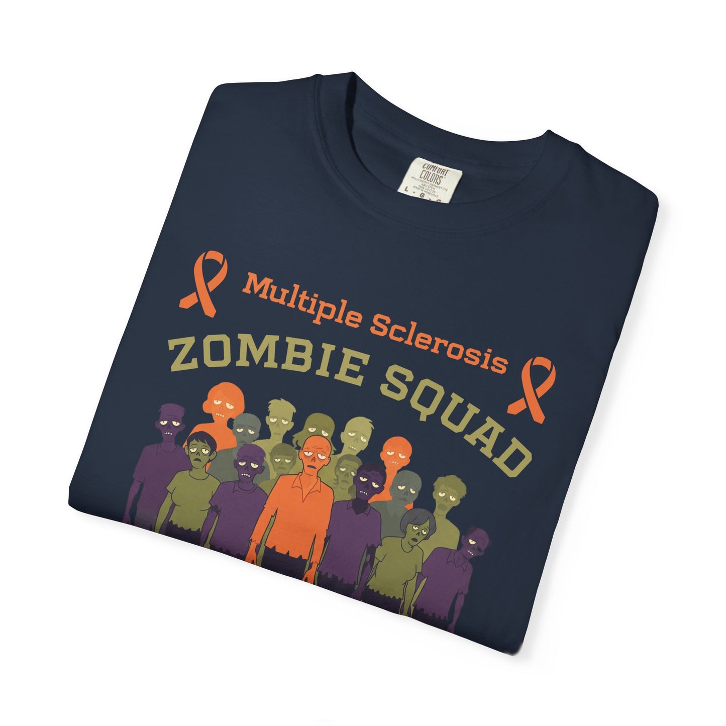 Funny MS Awareness Zombie T-shirt- Give Us Your Healthy Brains