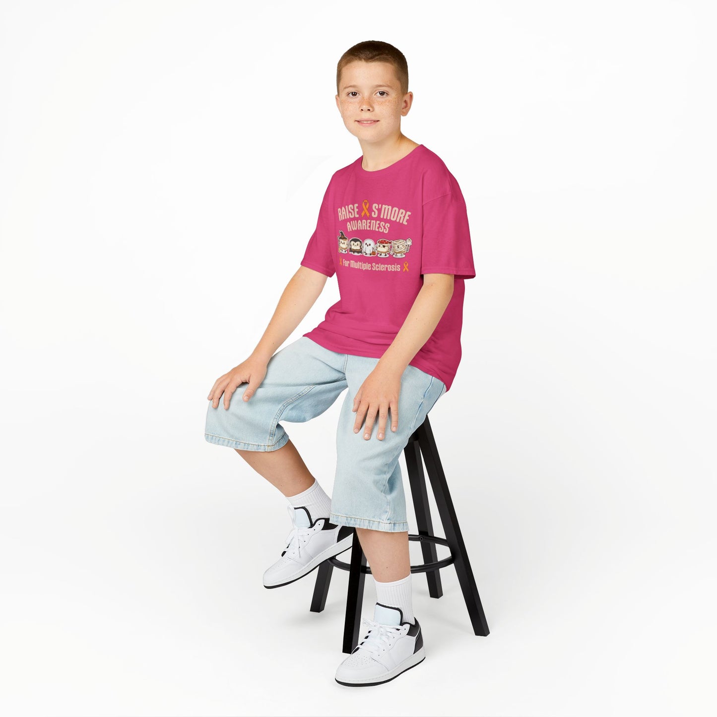 Raise S'more Awareness | Kids Tee, Fundraising Tee, Supportive Apparel, Fun T-Shirt