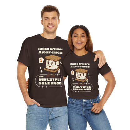 Raise S'more Awareness for Multiple Sclerosis,- Unisex Heavy Cotton Tee - Awareness Tee, Charity T-Shirt, Casual Wear, Fun Gift Idea, [...]