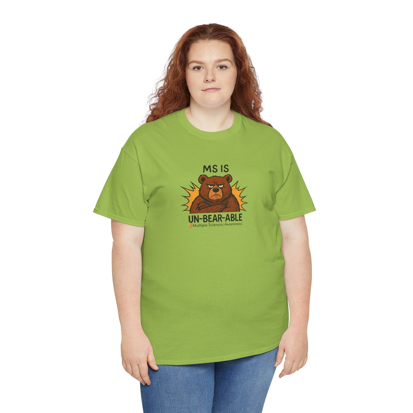 Punny MS is Un-Bear-Able T-shirt for Multiple Sclerosis Awareness