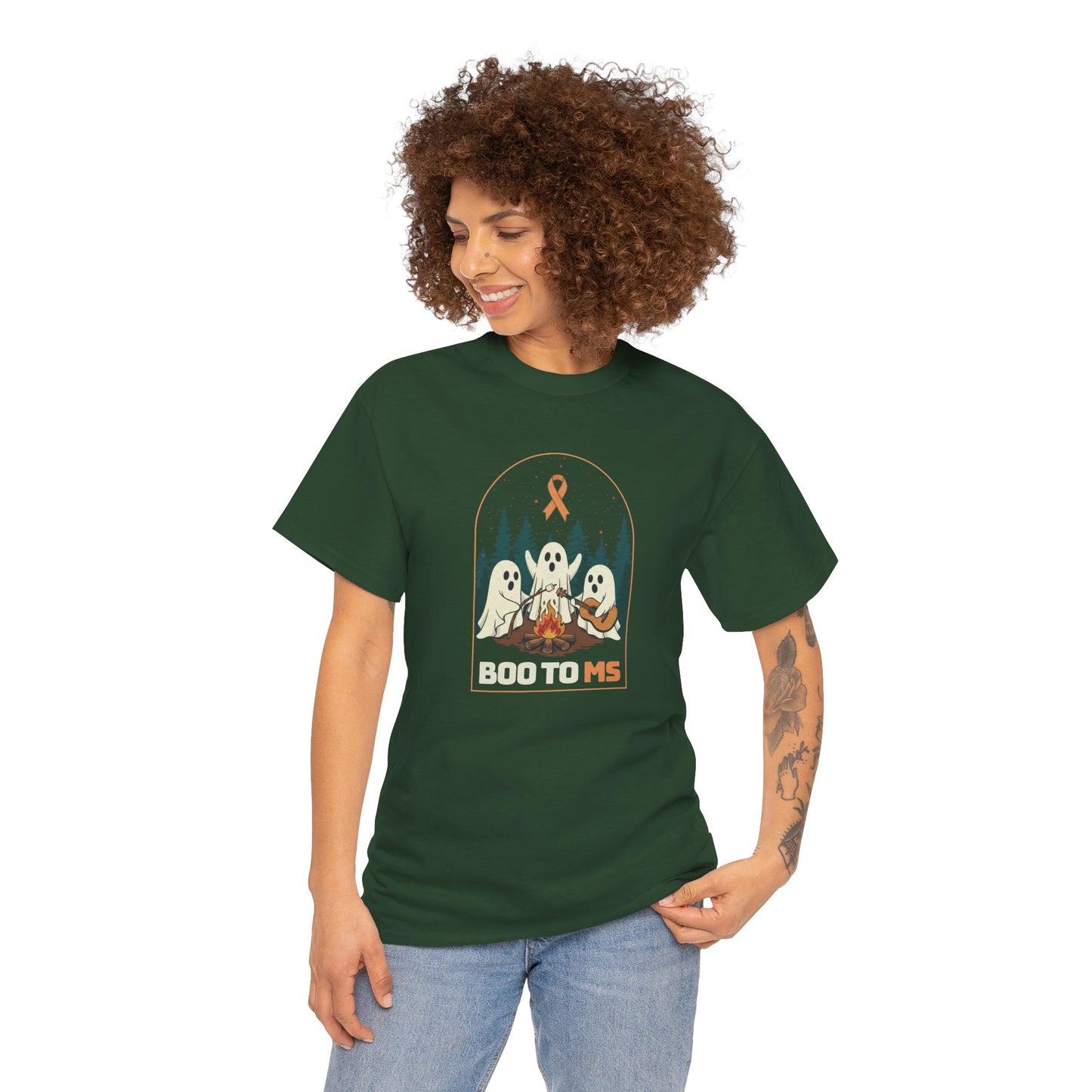 Cute Boo to MS Unisex Tee | Halloween Multiple Sclerosis Awareness T-Shirt