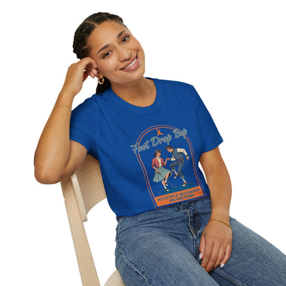 Foot Drop Bop Awareness T-Shirt, Unisex Graphic Tee for Multiple Sclerosis Awareness, Comfortable Casual Wear, Gift for MS Advocates