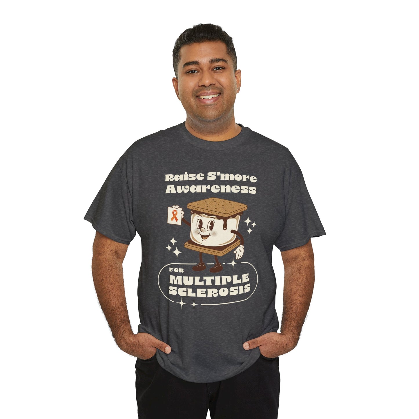 Raise S'more Awareness for Multiple Sclerosis,- Unisex Heavy Cotton Tee - Awareness Tee, Charity T-Shirt, Casual Wear, Fun Gift Idea, [...]