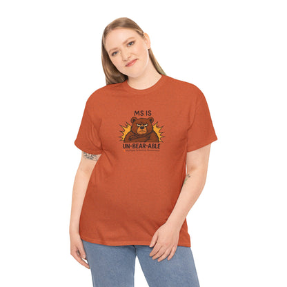 Punny MS is Un-Bear-Able T-shirt for Multiple Sclerosis Awareness