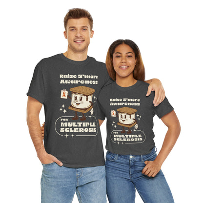 Raise S'more Awareness for Multiple Sclerosis,- Unisex Heavy Cotton Tee - Awareness Tee, Charity T-Shirt, Casual Wear, Fun Gift Idea, [...]