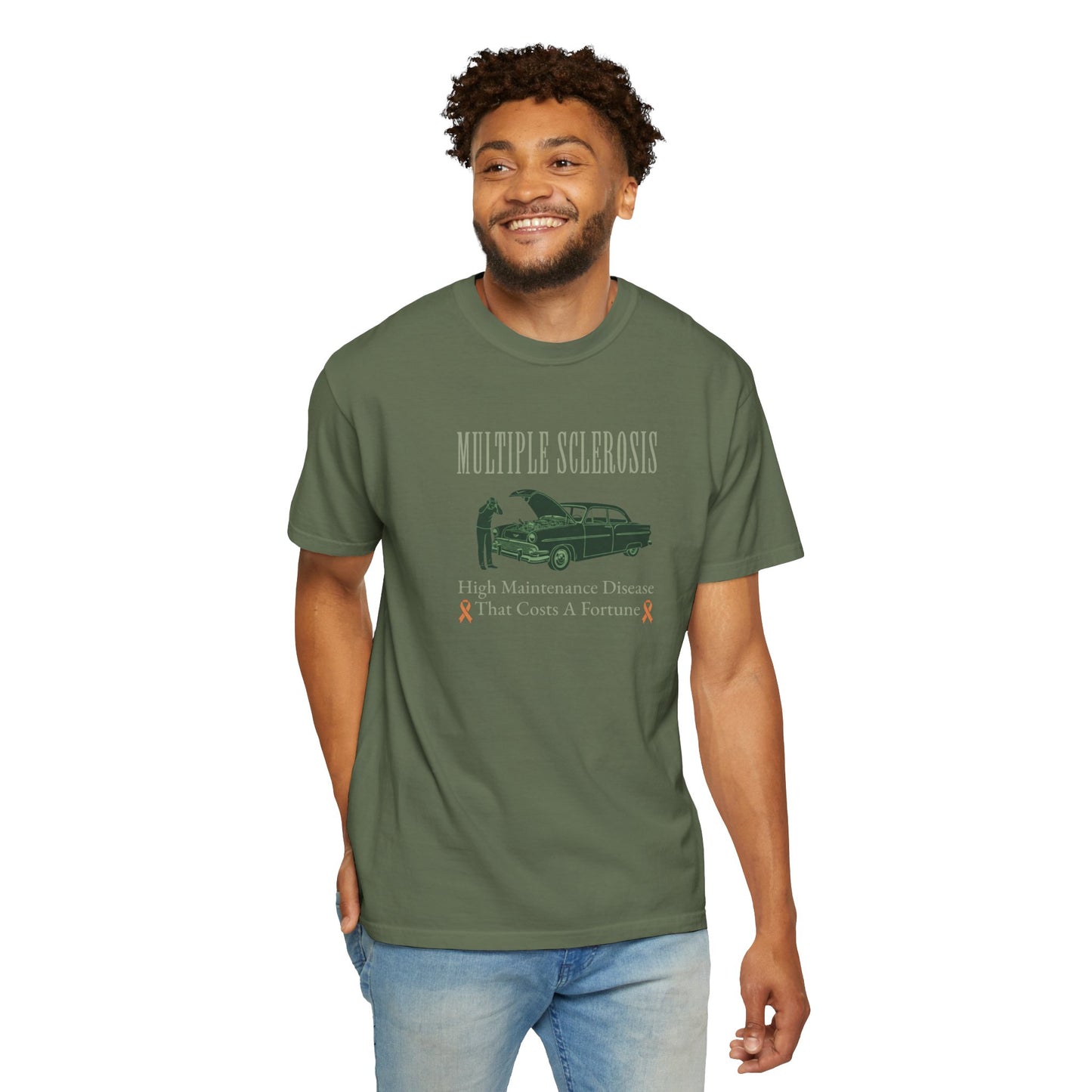 MS Awareness Unisex T-shirt - High Maintenance Disease for Car Lovers