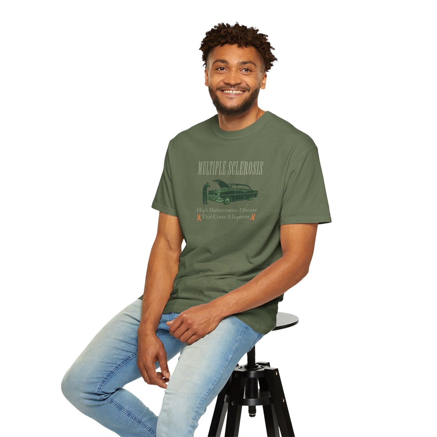 MS Awareness Unisex T-shirt - High Maintenance Disease for Car Lovers