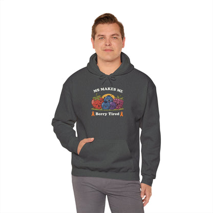 Berry Tired Hoodie - Funny Fruit Sweatshirt, Unisex Apparel, Cute Gift for Fruit Lovers, Cozy Wear, Humor Clothing