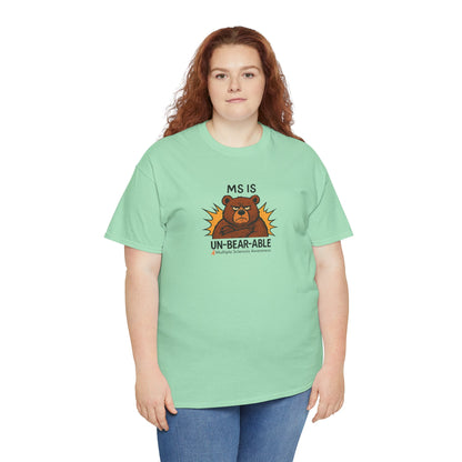 Punny MS is Un-Bear-Able T-shirt for Multiple Sclerosis Awareness