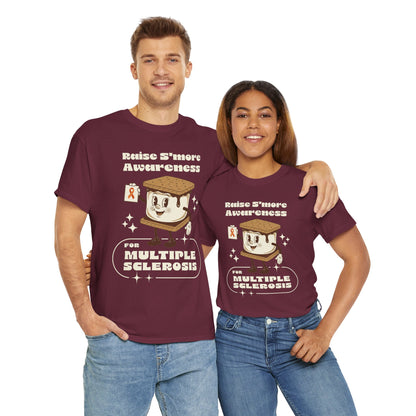 Raise S'more Awareness for Multiple Sclerosis,- Unisex Heavy Cotton Tee - Awareness Tee, Charity T-Shirt, Casual Wear, Fun Gift Idea, [...]