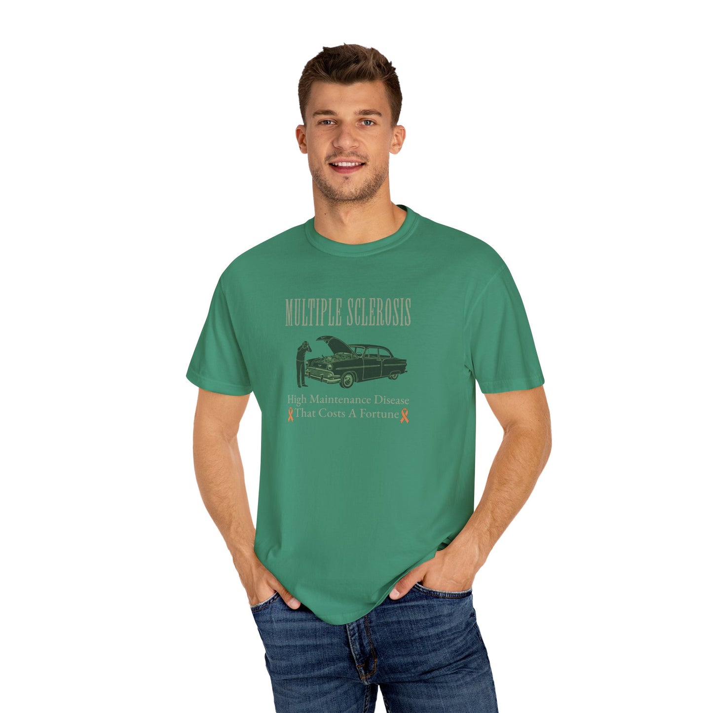 MS Awareness Unisex T-shirt - High Maintenance Disease for Car Lovers