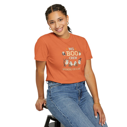 MS Boo Crew Unisex T-shirt -  Festive Fall T-Shirt for MS Awareness and Halloween