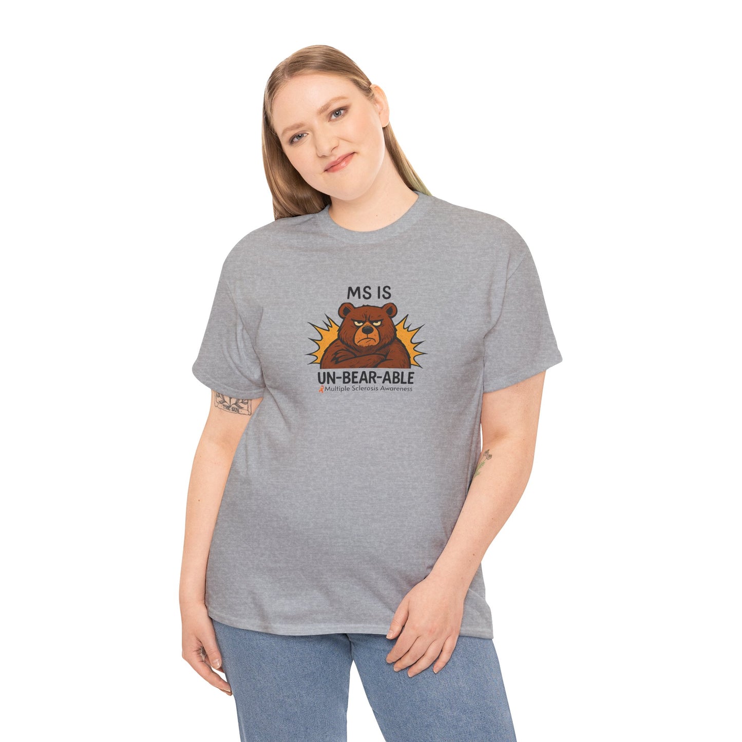 Punny MS is Un-Bear-Able T-shirt for Multiple Sclerosis Awareness