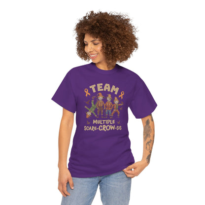 Multiple Scare-Crow-Sis Unisex Heavy Cotton Tee