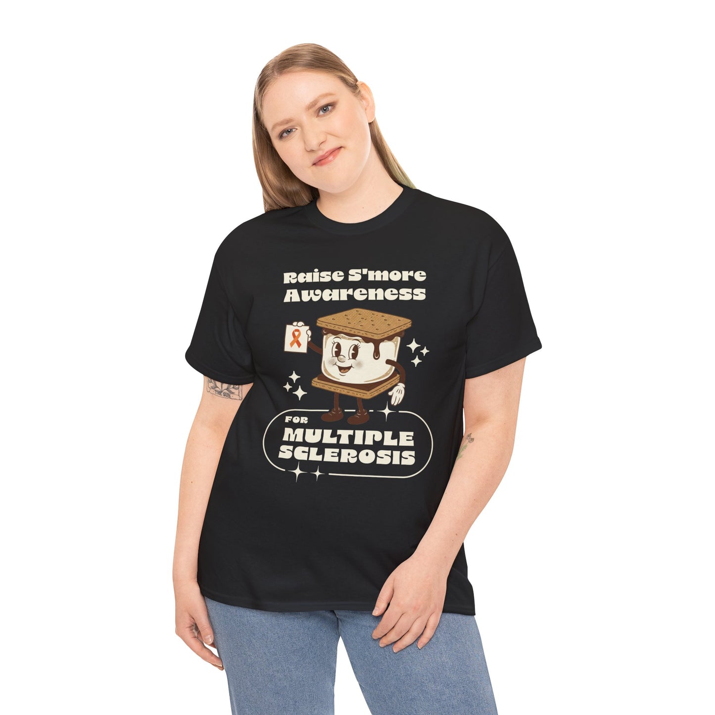 Raise S'more Awareness for Multiple Sclerosis,- Unisex Heavy Cotton Tee - Awareness Tee, Charity T-Shirt, Casual Wear, Fun Gift Idea, [...]