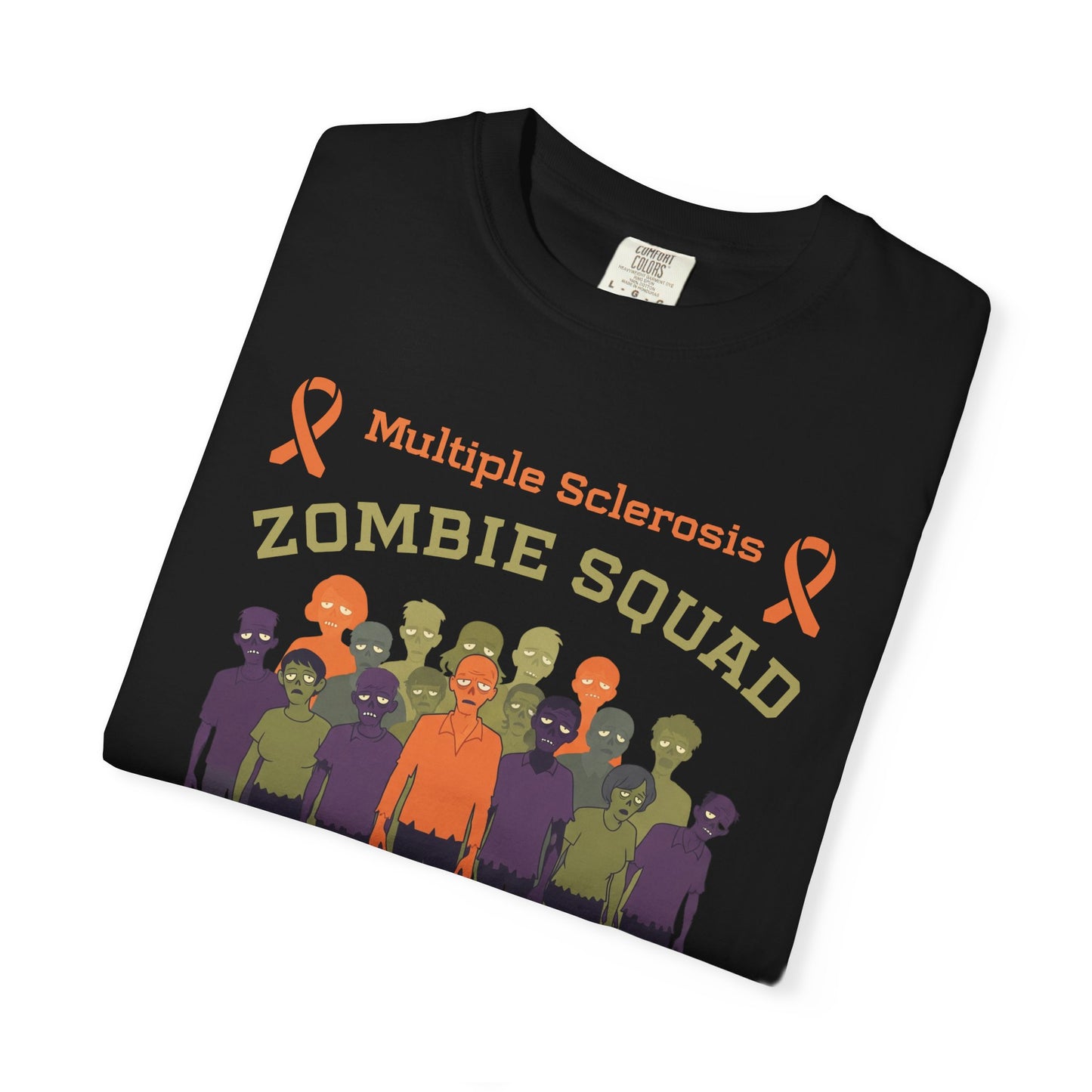 Funny MS Awareness Zombie T-shirt- Give Us Your Healthy Brains