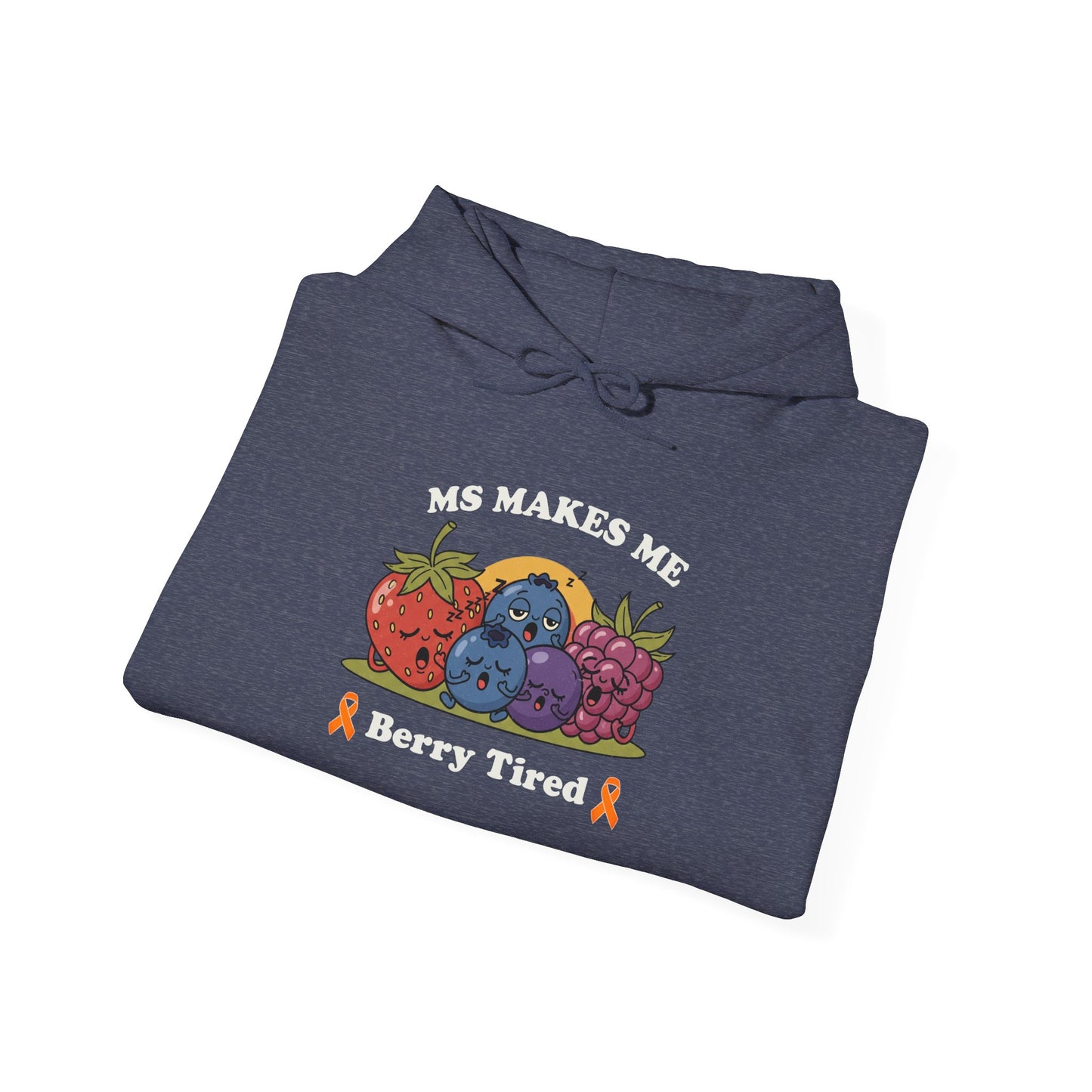 Berry Tired Hoodie - Funny Fruit Sweatshirt, Unisex Apparel, Cute Gift for Fruit Lovers, Cozy Wear, Humor Clothing