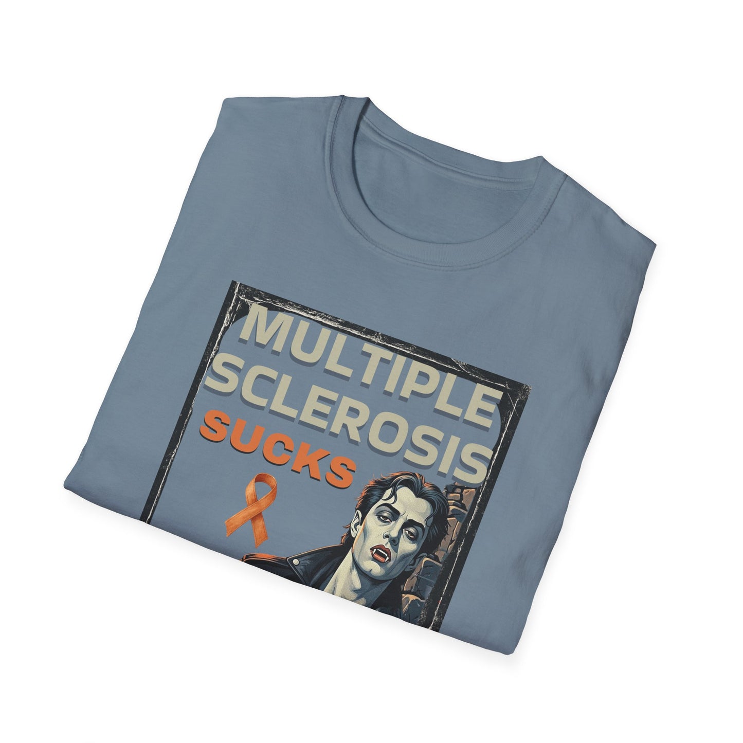 MS Sucks Vampire Unisex Softstyle T-Shirt