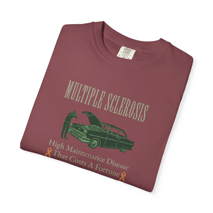 MS Awareness Unisex T-shirt - High Maintenance Disease for Car Lovers